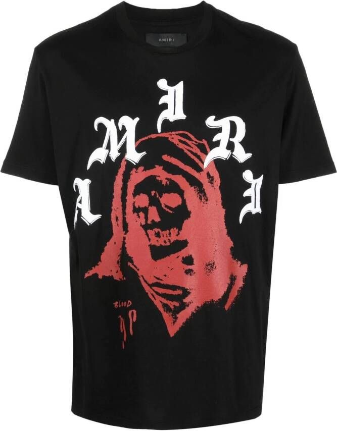 AMIRI x Wes Lang Solar Kings T-shirt Zwart