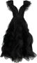 Ana Radu fully-ruffled maxi dress Zwart - Thumbnail 1