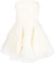 Ana Radu ruffled organza minidress Beige - Thumbnail 1