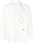 And Wander Overhemd met logoprint Beige - Thumbnail 1
