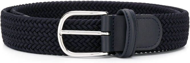 Anderson's Gevlochten riem Blauw