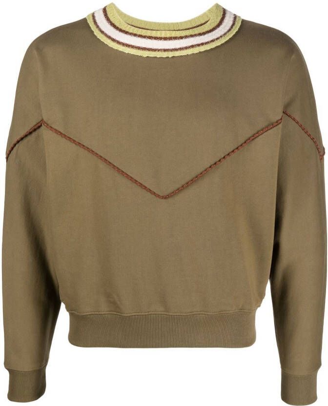 Andersson Bell Cropped sweater Groen
