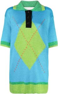 Andersson Bell Intarsia top Blauw