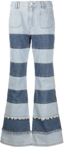 Andersson Bell Jeans met patchwork Blauw