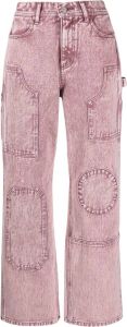 Andersson Bell Jeans met patchwork Roze