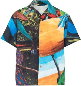 Andersson Bell Overhemd met print Rood