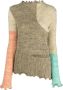 Andersson Bell Trui met colourblocking Beige - Thumbnail 1