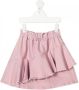 Andorine Gedrapeerde rok Roze - Thumbnail 1