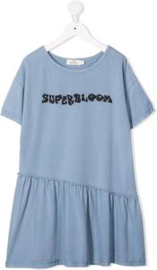 Andorine Jurk met tekst Blauw