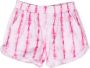 Andorine Shorts met tie-dye print Roze - Thumbnail 1