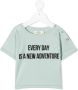 Andorine T-shirt met print Groen - Thumbnail 1