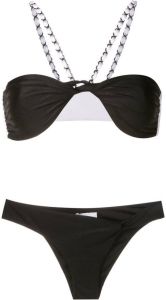 Andrea Bogosian Bikini met touw detail Zwart
