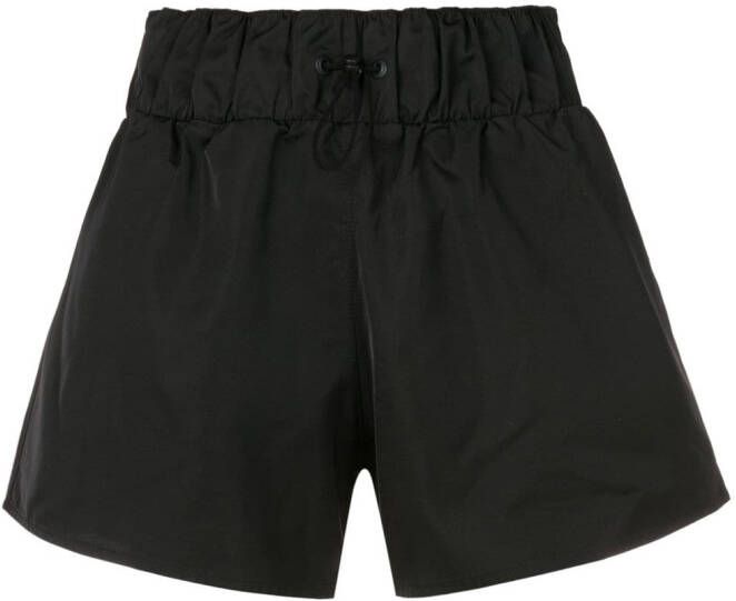 Andrea Bogosian Shorts met elastische taille Zwart