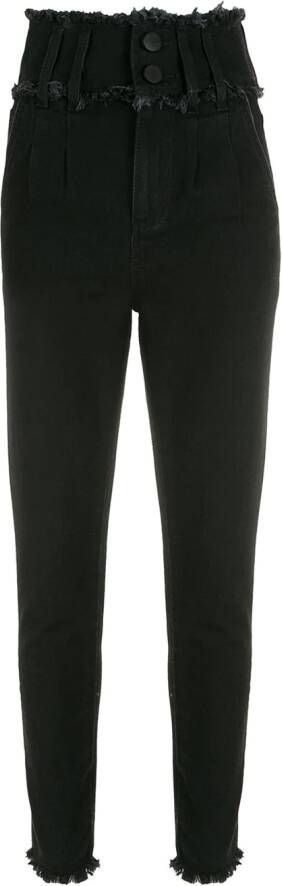 Andrea Bogosian Skinny jeans BLACK JEANS 05440