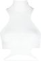 ANDREĀDAMO Cropped top Wit - Thumbnail 1