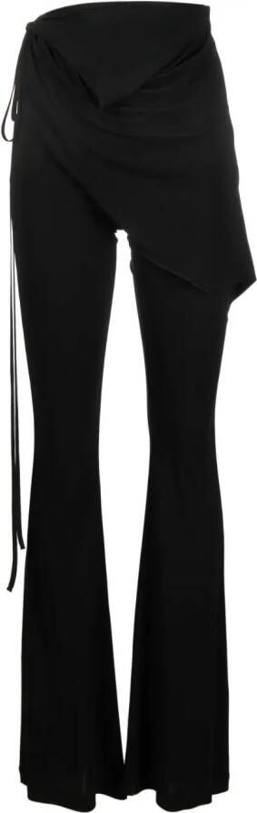 ANDREĀDAMO High waist broek Zwart