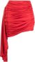 ANDREĀDAMO Asymmetrische rok Rood - Thumbnail 1