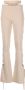 ANDREĀDAMO Bootcut broek Beige - Thumbnail 1