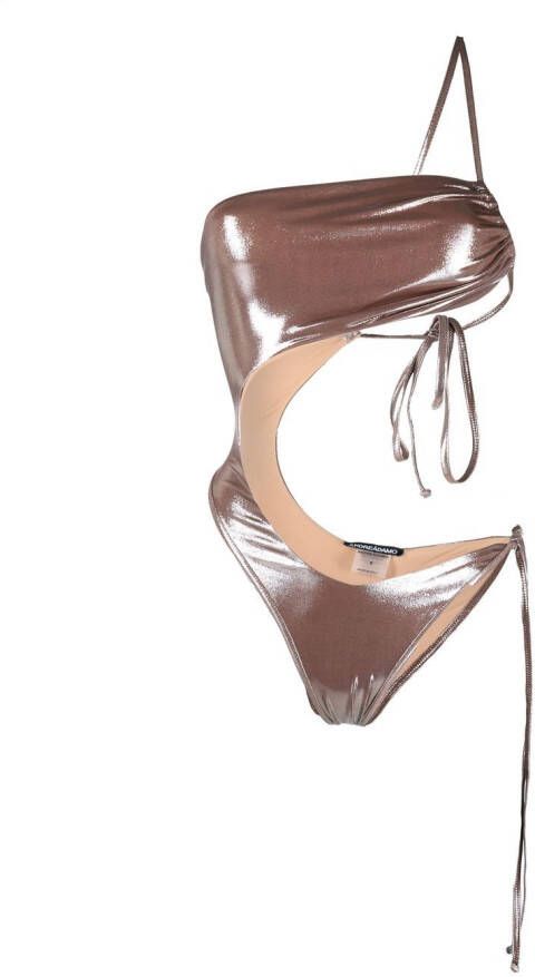 ANDREĀDAMO Metallic badpak Beige