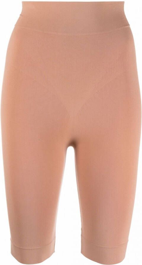 ANDREĀDAMO Jersey shorts Beige