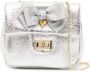 Angel's Face Schoudertas met strikdetail Zilver - Thumbnail 1