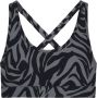 ANINE BING Bh met zebraprint Zwart - Thumbnail 1