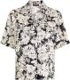 ANINE BING Blouse met bloemenprint Zwart - Thumbnail 1