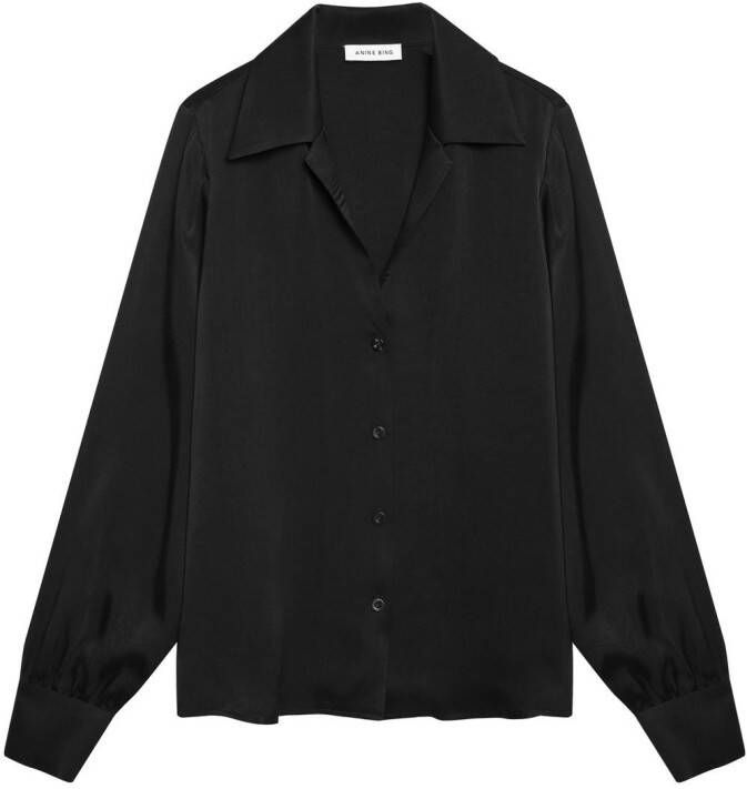 ANINE BING Button-down blouse Zwart