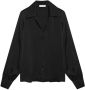 ANINE BING Button-down blouse Zwart - Thumbnail 1