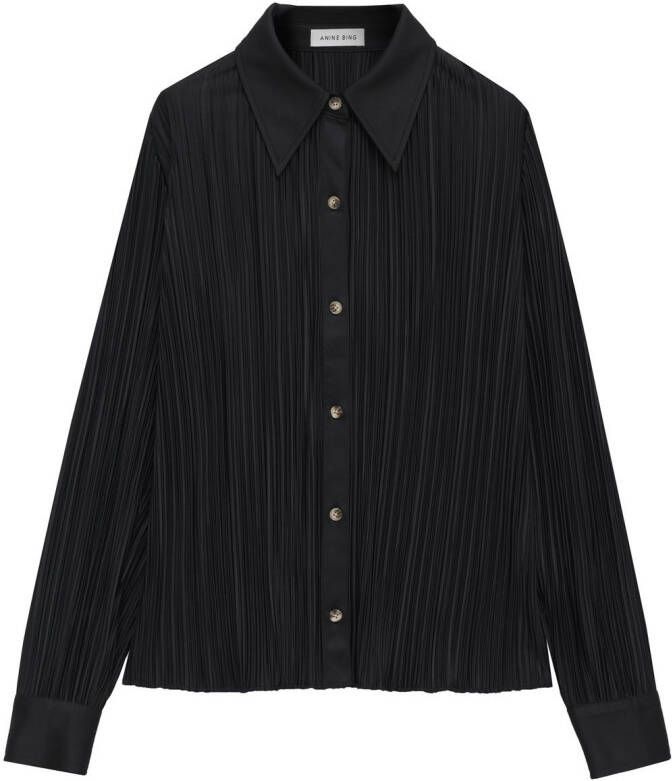 ANINE BING Button-up overhemd Zwart