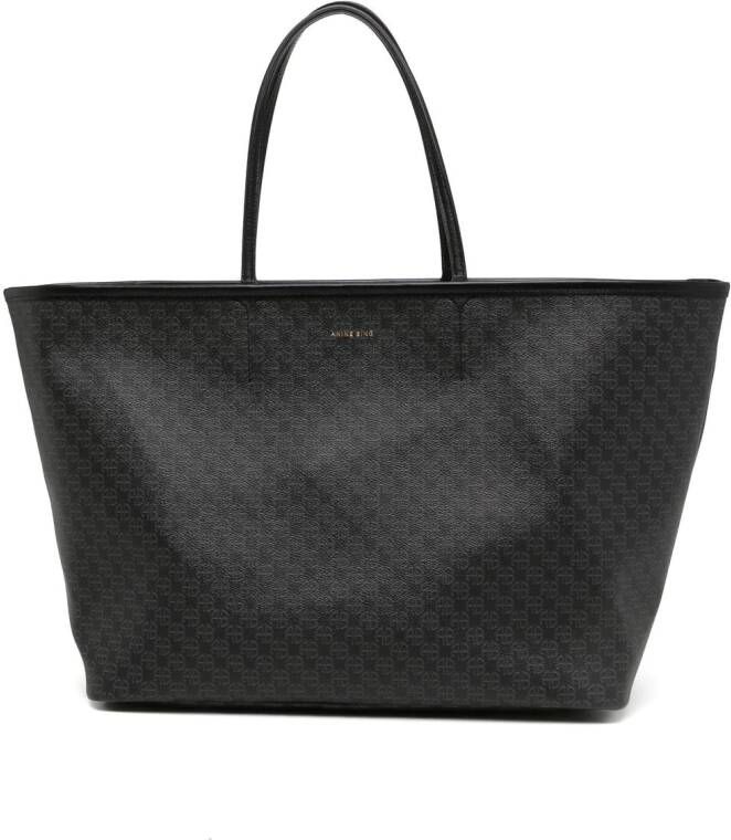 ANINE BING Emma grote shopper Zwart
