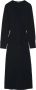 ANINE BING Maxi-jurk met V-hals Zwart - Thumbnail 1