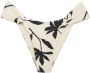 ANINE BING Bikinislip met bloemenprint Beige - Thumbnail 1