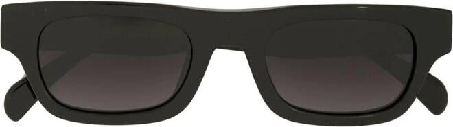 ANINE BING Otis zonnebril met vierkant montuur Zwart