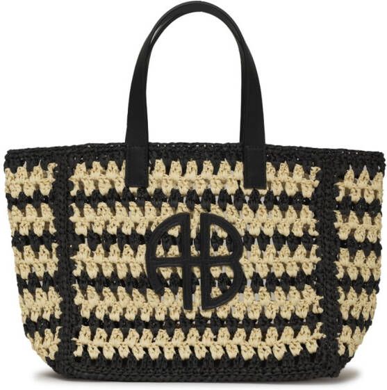 Anine Bing Kleine Rio Multi Tote Tas Beige Dames
