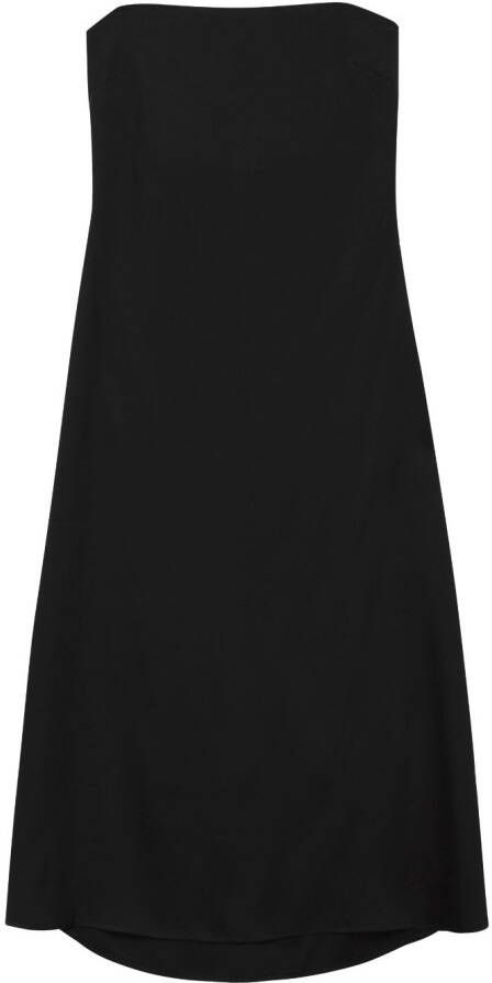 ANINE BING Strapless midi-jurk Zwart