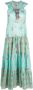 Anjuna Jurk met bloemenprint Blauw - Thumbnail 1