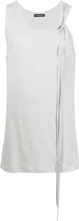 Ann Demeulemeester Katoenen tanktop Grijs