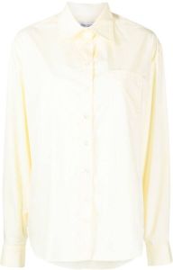 Anna Quan Button-up blouse Geel
