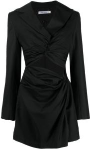 Anna Quan Mini-jurk met uitgesneden detail Zwart