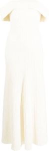 Anna Quan Off-shoulder jurk Wit