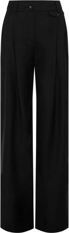 Anna Quan Wollen pantalon Zwart