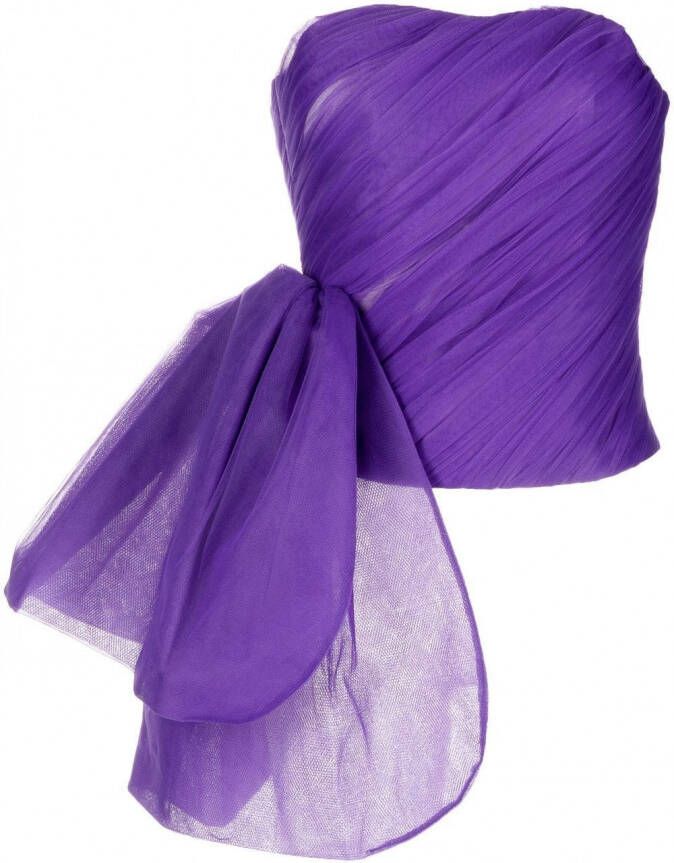 ANOUKI Strapless top Paars