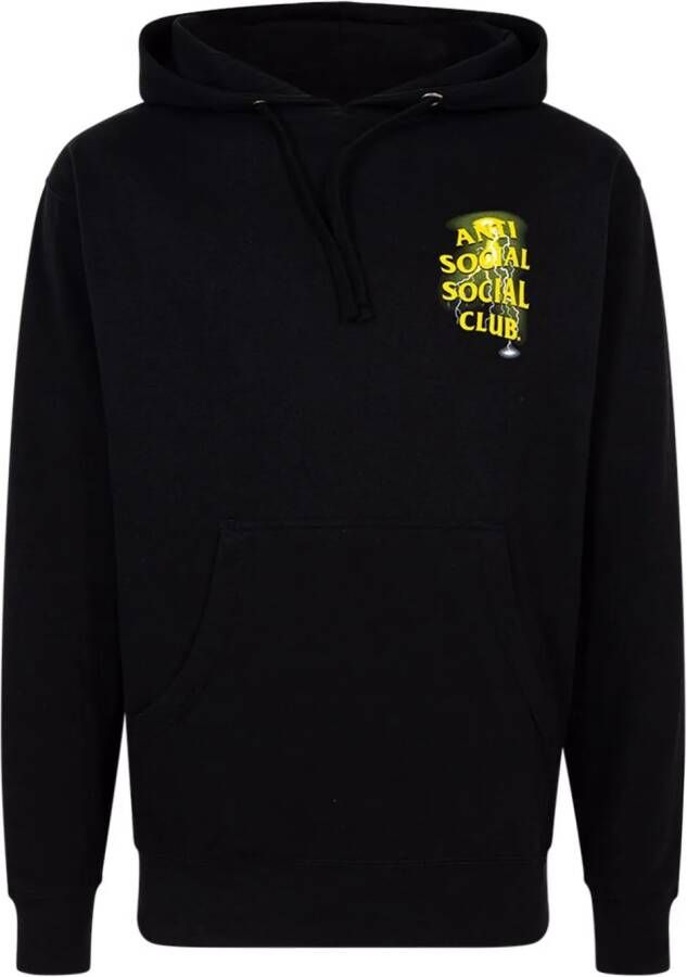 Anti Social Club Hoodie met lange mouwen Zwart