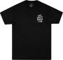Anti Social Club T-shirt met print Zwart - Thumbnail 1