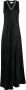 Antonelli Maxi-jurk verfraaid met strass Zwart - Thumbnail 1