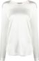Antonelli Sweater met boothals Wit - Thumbnail 1