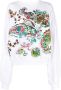 Antonio Marras Sweater met bloemenprint Wit - Thumbnail 1