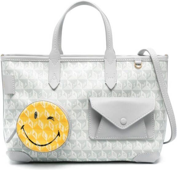 Anya Hindmarch I Am A Plastic Bag shopper Grijs