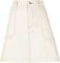 A.P.C. A-lijn rok Beige - Thumbnail 1